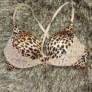 Victoria's Secret Front Closure Push Up Bra 34C